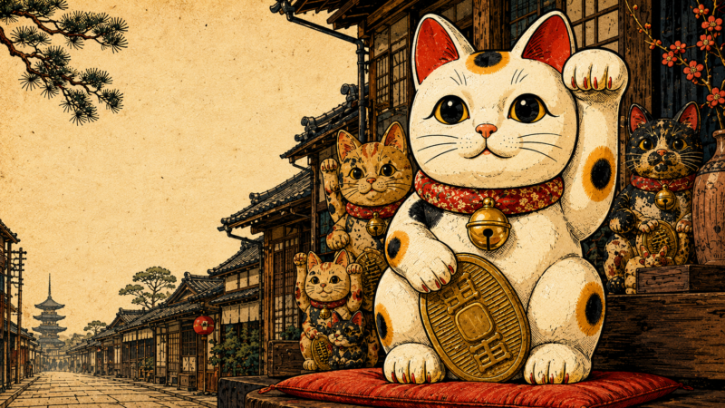 招き猫とは？意味・歴史・由来を徹底解説｜日本を代表する縁起物のすべて