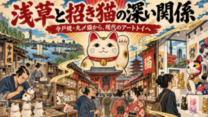 6. 浅草と招き猫の深い関係｜今戸焼・丸〆猫から現代まで